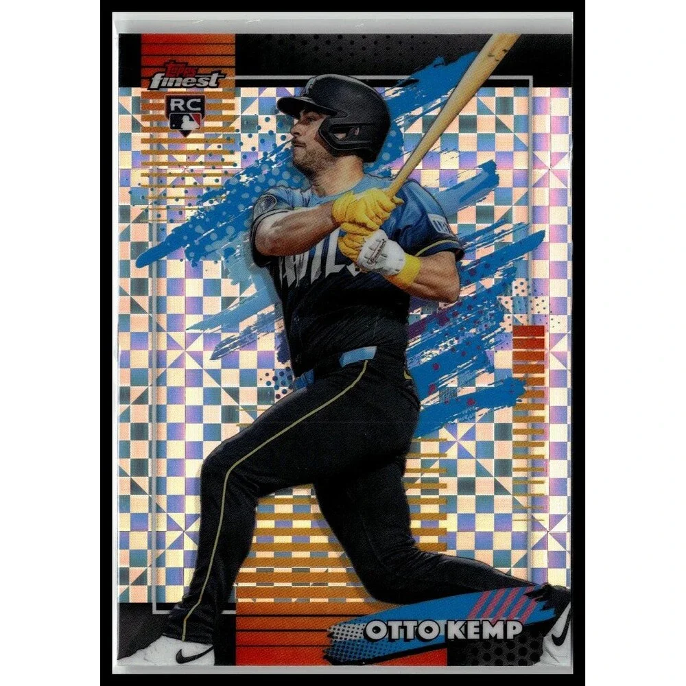 2026 Topps Finest Otto Kemp 192 Geometric Refractors Phillies Uncommon